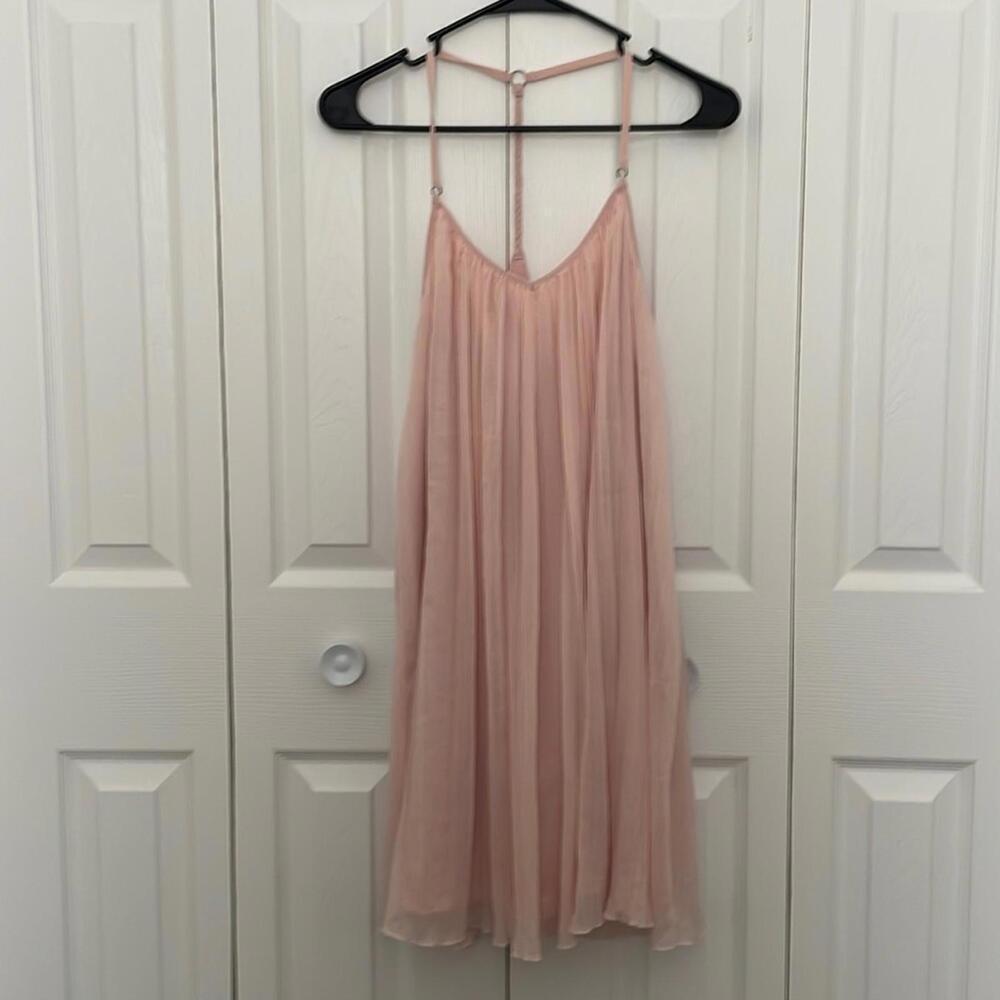 Abercrombie & Fitch pleated mini dress T back - Picture 2 of 8
